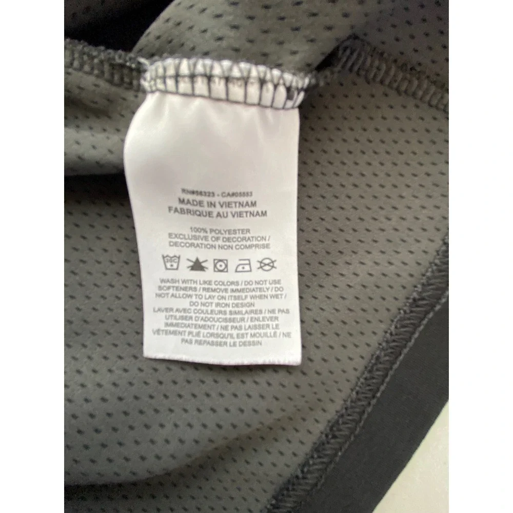 Nike Dri-FIT UV Victory 1/2 Zip Pullover Women's XL Black Long Sleeve Golf Top - Picture 9 of 10